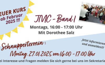 neuer Kurs JMC ab Februar 2025 !!!