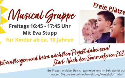Musical Gruppe! Jetzt einsteigen!